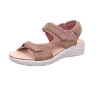 Legero Damen Sandalen Fly Cerbiatto 4500 Leder Beige Braun Größe 36