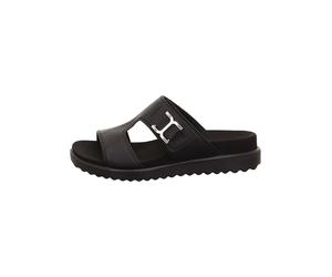 Legero Leder-Pantoletten "Move" in Schwarz - Größe 38 | Damen Pantoletten