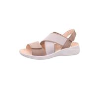 Legero Sandale Leder \\ FLY Damen Sandalette in Beige, Größe 41