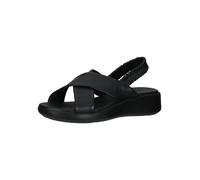 Legero Leder-Sandalen in Schwarz - Größe 37 | Damen Sandalen