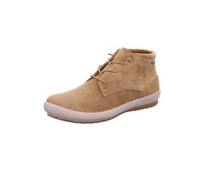 Legero Leder-Schnürschuhe "Tanaro 4.0" in Beige - Größe 38,5 | Damen Sneakers