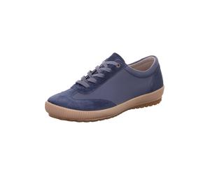 Legero Leder-Sneakers "Tanaro 4.0" in Blau - Größe 38 | Damen Schnuerschuhe