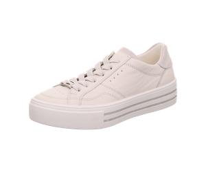 Legero Lima Plateau Schuhe weiß offwhite Nappa 432 für Damen, weiß, Größe 37 ½ EU / 4,5 UK