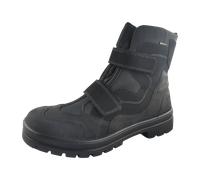 Stiefelette Leder \ MONTANA - Farbe - SCHWARZ (SCHWARZ) - Größe - 45