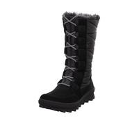 Legero Damen Stiefel Veloursleder/Textil Schwarz Warmfutter Größe 38