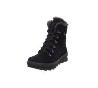 Legero Stiefelette Veloursleder Blau Warmfutter