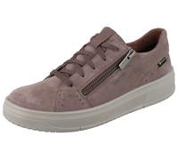 LEGERO Rejoise Damen Halbschuhe Sneaker Schnürschuhe braun rosa Veloursleder