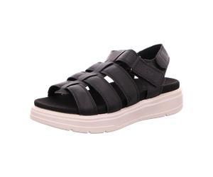 Legero Römersandalen für Damen, schwarz, Größe 42 EU