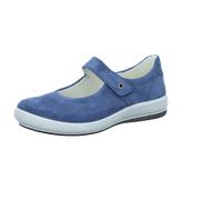Legero - Spangenpumps flacher Absatz bis 25mm blau - Gr. - 41 EU | 7 UK