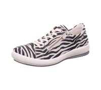 Legero Damen Low-Top Sneaker Tanaro 5.0, Frauen Halbschuhe, Weite: G, lose Einlage, Freizeit, straßenschuhe, Strassenschuhe, Zebra (400), 38,5 EU