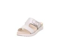 Legero Damen Pantolette MOVE Leder Metallic Silber Größe 40