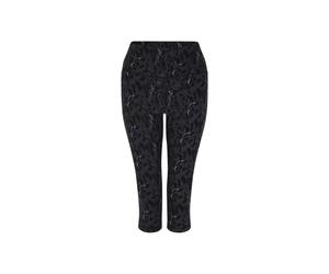 Legging Dare2B Influential 3/4 (Black Dash Print) Frau 36 (8 UK)