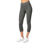 Leggings 3/4 aus Viskose MS10-144 Dunkelmelange XS XS Dunkelmelange