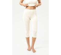Leggings 3/4 lang Serie Wool&Silk Weiss weiß 38