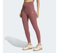 Leggings ADIDAS ORIGINALS "ESSENTIALS POLYESTER", Damen, Gr. XS, N-Gr, rosa (quiet crimson, normal, gr.), Obermaterial: 80% Polyester, 20% Elasthan, Hosen Leggings, für Sportmode und Streetwear, ohne 