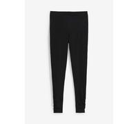 Leggings aus Baumwoll-Mix mit Raffungsdetail 44/46 (L)