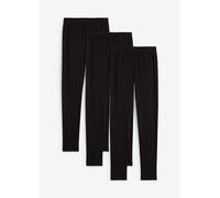 Leggings aus elastischem Bio-Baumwoll-Mix (3er Pack) 164/170