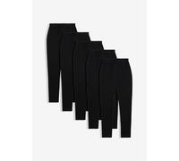 Leggings aus elastischem Bio-Baumwoll-Mix (5er Pack) 152
