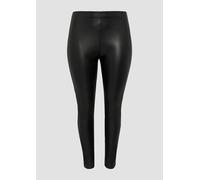 Leggings aus Kunstleder 44 schwarz 2163364.9999.44