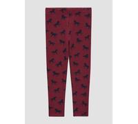 Leggings aus Thermofleece mit All-over-Print 128 Rosa 2152306.45A1.128