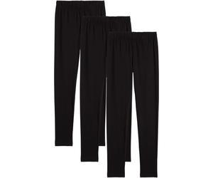 Leggings BONPRIX, Mädchen, Gr. 164/170, N-Gr, schwarz, Jersey, Obermaterial: 95% Baumwolle, 5% Elasthan, skinny fit, Hosen Leggings, aus Baumwolle und Elasthan, Skinny Fit, für Frühjahr und Sommer (55