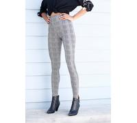 BUFFALO Damen Leggings weiß / schwarz, Größe 36/38, 4312536 Weiß / Schwarz S