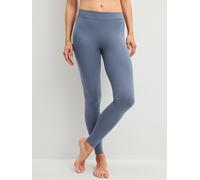 Leggings CALIDA "Elastic", Damen, Gr. XS (36/38), N-Gr, folkstone grau, Single Jersey, Obermaterial: 94% Baumwolle, 6% Elasthan, lang, Hosen Leggings, elastisch, hoch geschnitten, Singel Jersey Qualit