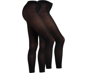 Leggings CAMANO "fine everyday", Damen, Gr. 48, N-Gr, schwarz, Obermaterial: 94% Polyamid, 6% Elasthan, unifarben, figurbetont lang, Hosen Leggings, mit 3D-Stricktechnologie für ein gleichmäßiges Masc
