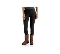 Leggings CARHARTT "Utility Leggings", Damen, Gr. XS, US, schwarz, Obermaterial: 95% Nylon NY. 5% Elasthan EL., Hosen Leggings (27571821-XS) schwarz