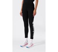 Leggings CHAMPION, Damen, Gr. M (40), N-Gr, schwarz (nbk, ns), Obermaterial: 90% Baumwolle, 10% Elasthan, Hosen Leggings (26900954-M)