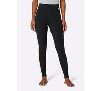Leggings FEEL GOOD, Damen, Gr. 36/38, Normalgrößen, schwarz, 95% Baumwolle, 5% Elasthan, unifarben, Hosen Leggings (79175932-36) schwarz