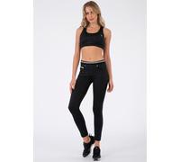 FREDDY - Hose N.o.w.® aus atmungsaktivem Stoff mit faltbarem Bund, Schwarz , L