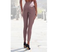 H.I.S Leggings Damen taupe Gr.32/34