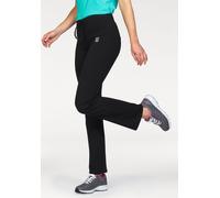 Leggings H.I.S, Damen, Gr. 46, N-Gr, schwarz, Single Jersey, Obermaterial: 92% Baumwolle, 8% Elasthan, unifarben, schmal lang, Hosen Leggings, Festes & elastisches Material mit Kordelbund für sicheren