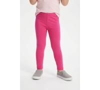 Leggings HAPPY GIRLS, Mädchen, Gr. 110, N-Gr, pink, Strick, Obermaterial: 60% Polyester, 35% Baumwolle, 5% Elasthan, unifarben, eng knöchellang, Hosen Leggings, wärmend und elastisch (68556918-110) pi