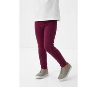 Leggings HAPPY GIRLS, Mädchen, Gr. 134, N-Gr, lila (berry), Strick, Obermaterial: 60% Polyester, 35% Baumwolle, 5% Elasthan, unifarben, eng knöchellang, Hosen Leggings, wärmend und elastisch (30463953
