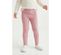 Leggings HAPPY GIRLS, Mädchen, Gr. 158, N-Gr, rosa (dusty rose), Strick, Obermaterial: 60% Polyester, 35% Baumwolle, 5% Elasthan, unifarben, eng knöchellang, Hosen Leggings, wärmend und elastisch (430