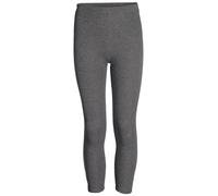 Leggings HAPPY GIRLS, Mädchen, Gr. 164, N-Gr, grau (anthrazit), Strick, Obermaterial: 60% Polyester, 35% Baumwolle, 5% Elasthan, unifarben, eng knöchellang, Hosen, wärmend und elastisch (21384151-164)