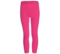 Leggings HAPPY GIRLS, Mädchen, Gr. 176, N-Gr, pink, Jersey, Obermaterial: 95% Baumwolle, 5% Elasthan, unifarben, skinny fit knöchellang, Hosen Leggings, in Basic-Form (54921214-176) pink
