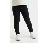 Leggings HAPPY GIRLS, Mädchen, Gr. 176, N-Gr, schwarz, Strick, Obermaterial: 60% Polyester, 35% Baumwolle, 5% Elasthan, unifarben, eng knöchellang, Hosen Leggings, wärmend und elastisch (89459965-176)