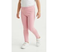 Leggings HAPPY GIRLS, Mädchen, Gr. 92, N-Gr, rosa (rose), Strick, Obermaterial: 60% Polyester, 35% Baumwolle, 5% Elasthan, unifarben, eng knöchellang, Hosen Leggings, wärmend und elastisch (21831226-9