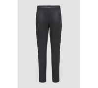 Leggings in glänzender Optik mit verdecktem Reißverschluss 38 schwarz 2160479.99Z0.38