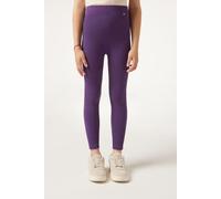 Leggings In Rippstrick Für Mädchen Violett 3-4