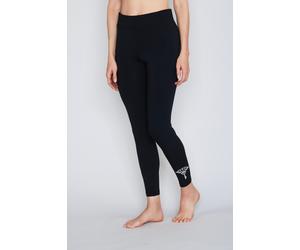 Leggings JOOP "Move", Damen, Gr. 40, N-Gr, schwarz, Obermaterial: 95% Modal, 5% Elasthan, unifarben, eng lang, Hosen Leggings, mit elastischem Bund für Komfort (87699203-40) schwarz