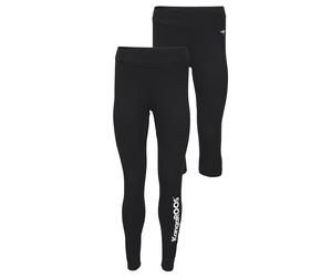 Leggings KANGAROOS "Doppelpack", Damen, Gr. 52, N-Gr, schwarz, Obermaterial: 95% Baumwolle, 5% Elasthan, unifarben, schmal 3/4-Länge, Hosen Leggings, Große Größen (852561-52) schwarz