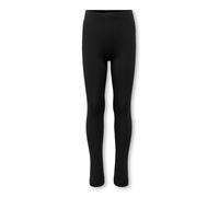 Leggings KIDS ONLY "KOGNILLE LEGGINGS SOLID JRS NOOS", Mädchen, Gr. 134/140, N-Gr, schwarz, Jersey, Obermaterial: 95% Baumwolle, 5% Elasthan, unifarben, Basic, slim fit knöchellang, Hosen Leggings (95