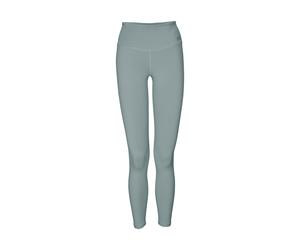 Leggings KILLTEC "KOS 171 WMN PNTS", Damen, Gr. 40, Normalgrößen, grau (graugrün), Obermaterial: 80% Polyester, 20% Elasthan, Hosen Leggings, Weiche, strapazierfähige Leggings mit Stretch und Bundtasc