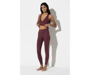 Leggings knöchellang Serie Stretchable Kumkum Red rot M