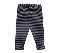 Leggings LILIPUT, Mädchen, Gr. 62/68, EURO-Größen, blau (dunkelblau, weiß), 95% Baumwolle, 5% Polyester, gestreift, Hosen Leggings, mit elastischem Bündchen (69936359-62) dunkelblau, weiß