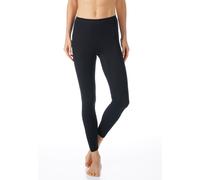 Leggings MEY "Noblesse", Damen, Gr. 40, N-Gr, schwarz, Feinripp, Obermaterial: 100% Baumwolle, eng lang, Hosen Leggings, Ohne auftragende Seitennähte (70868619-40)